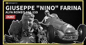 F1's first World Champion - Giuseppe 'Nino' Farina
