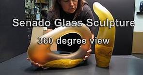Senado Glass Sculpture - Bernard Katz Glass