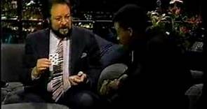 Magician Ricky Jay on Arsenio in 1988