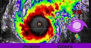 天鵝爆發性增強 成今年全球最強颱風- 10/30/2020