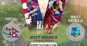 Nepal Vs West Indies A | Tour of Nepal | Kantipur Max HD LIVE | Match 04 | 02 May 2024