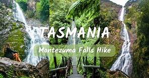 Montezuma falls | Tasmania’s highest waterfall + stunning suspension bridge
