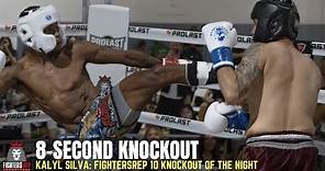 Kalyl Silva Scores FASTEST KO in FightersRep History (8 Seconds) | FightersRep 10