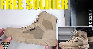 Free Soldier Boots Review (Most Popular Amazon Tactical Boots)