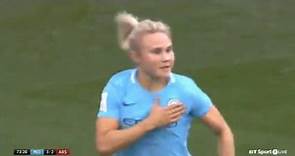 Isobel Christiansen Goal HD - Manchester City W 4-2 Arsenal W 30.09.2017