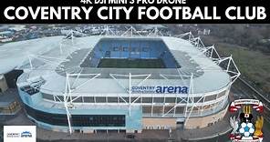 Coventry Building Society Arena - Coventry City Football Club - 4K DJI Mini 3 Pro Drone
