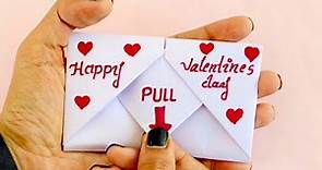 The easiest way to make a Origami Valentines Day Card in 5 minutes (Valentine Cards Handmade Easy)