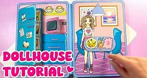 Paper Doll House DIY Tutorial