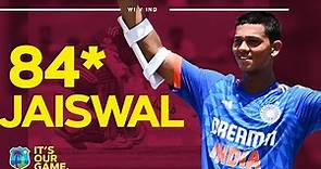 🇮🇳 Brilliant Innings | Yashasvi Jaiswal Hits 84 Runs From 51 Balls | West Indies v India
