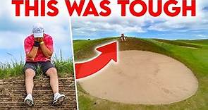I take on the HARDEST COURSE in the WORLD! (Carnoustie Course Vlog)