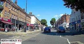 A Drive Through London North Finchley N12