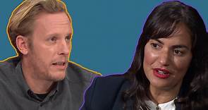 Actor Laurence Fox's Question Time clash over Meghan Markle