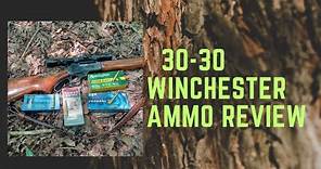 30-30 Winchester Ammo Test