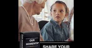 Share your life story with your grandkids - Our Moments Generations edition