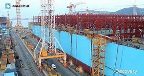 Maersk - Building the Triple-E Timelapse