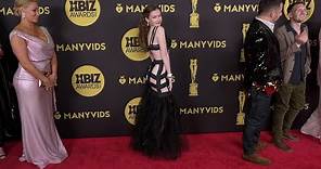 Emily Bloom 2022 XBIZ Awards Red Carpet Fashion Broll