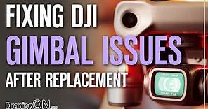 FIX DJI drone ERRORS/ISSUES after GIMBAL/CAMERA replacement (DJI Mavic Air 2)
