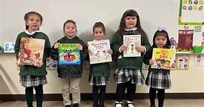 Holy Trinity School’s Read-A-Thon Week 1! Celebrating a culture of reading in our school family! #htsla #catholicedla #LACatholics To support these adorable readers in their Read-A-Thon efforts, go to https://holy-trinity-school-annual-read-a-thom.cheddarup.com/ | Holy Trinity School Los Angeles