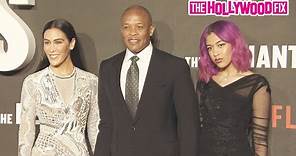 Dr. Dre, His Wife Nicole Young & Daughter Truly Young Arrive To 'The Defiant Ones' Movie Premiere