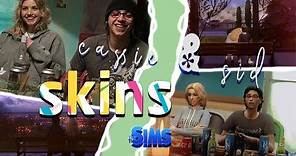creating cassie & sid from skins!! w/ hiddenspringss I the sims 4: create-a-sim