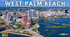 West Palm Beach, Florida 🇺🇸 in 4K Video by Drone - West Palm Beach United States
