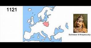 Historia Polski - mapy, godła oraz władcy