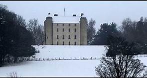 Winter Snow Methven Castle On Visit To Perthshire Scotland