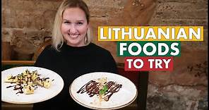 Lithuanian Foods To Try