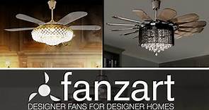 Designer Ceiling Fans, Decorative Ceiling Fans and Stylish Ceiling Fans from Fanzart