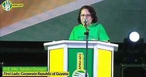 FULL SPEECH | Her Excellency First Lady Sandra Granger's remarks at the APNU AFC's rally Feb 27, 2020