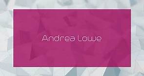 Andrea Lowe - appearance