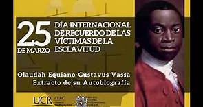 RELATO OLAUDAH EQUIANO-GUSTAVUS VASSA