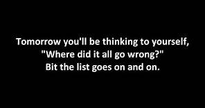 Gives You Hell - All American Rejects [Lyrics]