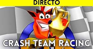 STREAMING ESPAÑOL: Let's Play Crash Team Racing (PS1/PSX/PSOne) - Los karts de Crash Bandicoot