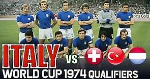 ITALY 🇮🇹 World Cup 1974 Qualification All Matches Highlights | Road to West Germany