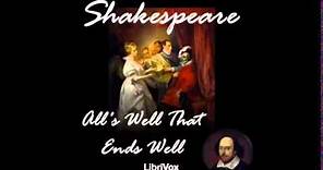 ALL'S WELL THAT ENDS WELL - Full AudioBook - William Shakespeare