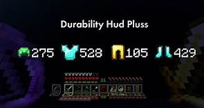 Durability Hud Plus Minecraft datapack 1.17