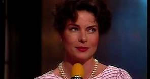 Gudrun Landgrebe über den Film "Leidenschaften" (ZDF-Hitparade 19.02.1986)