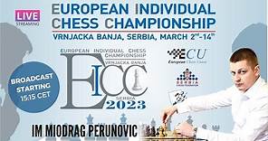 EUROPEAN INDIVIDUAL CHESS CHAMPIONSHIP 2023 - Round 1 Live!