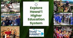 Explore Hawai'i Higher Education System