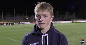 RCFC TV A delighted Tom Grivosti discusses making his first team debut at Alloa Athletic