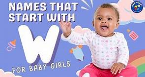 Top 20 Baby Girl Names that Start with W (Names Beginning with W for Baby Girls)