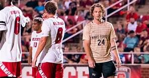 Sixth-ranked Wake Forest men's soccer team rolls past N.C. State 3-0