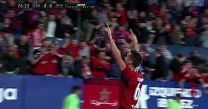 Lucas Torro scores to pad Osasuna's lead 2-0