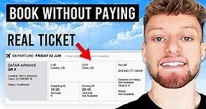 How To Make a Flight Reservation Online Without Paying (For Visa/Onwards Travel)