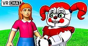 Elizabeth Afton MEETS Circus Baby in VRCHAT