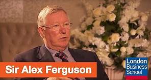 Sir Alex Ferguson at London Business School