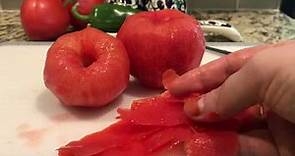 How to Peel a Tomato No Boiling Required!
