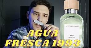 AGUA FRESCA 1993 de Adolfo Domínguez | Unboxing y Primeras Impresiones