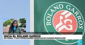 Informe desde París: inicia el Roland Garros con posibilidades abiertas en el cuadro masculino